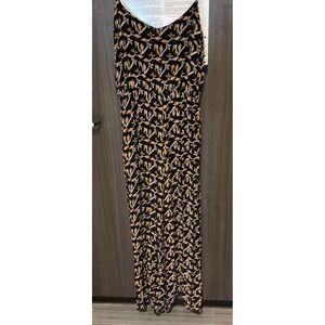 Dolan Jumpsuit Womens L large Geometric‎ Romper V-Neck anthropologie flaw